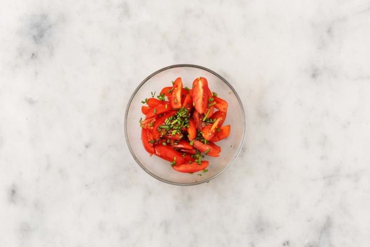 Préparer la salade