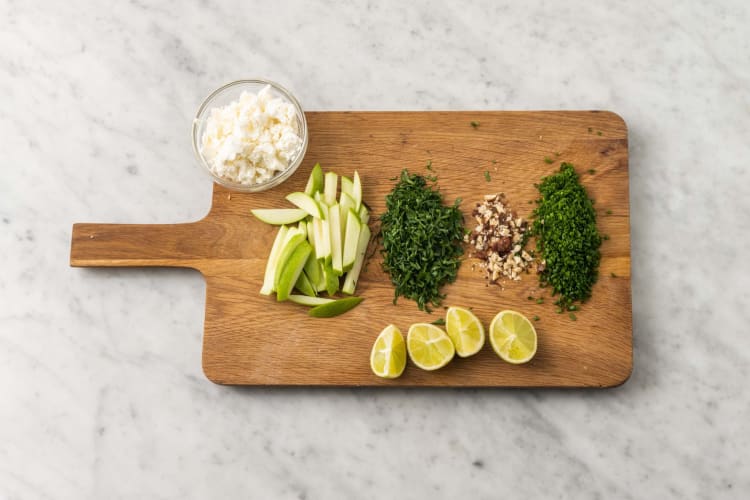 Preparare l'insalata