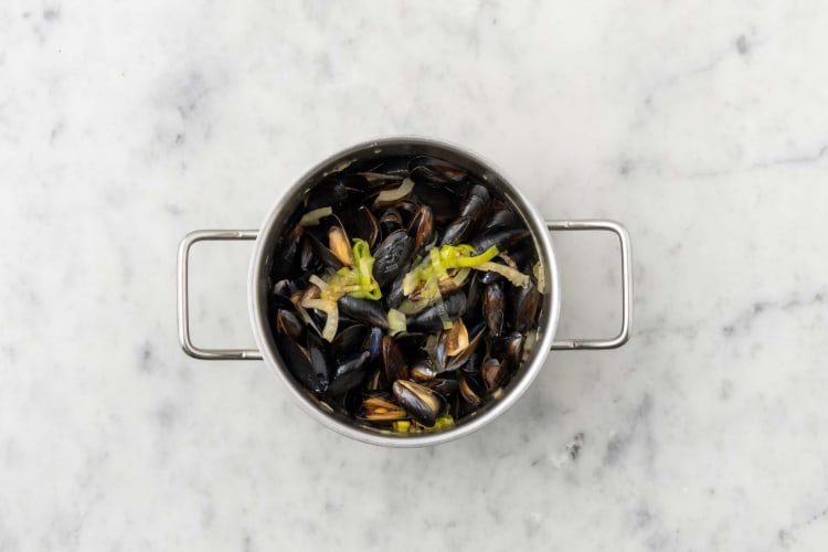 Préparer les moules