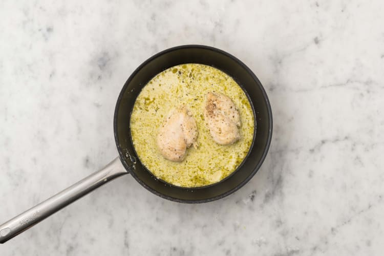 Cuire le filet de poulet