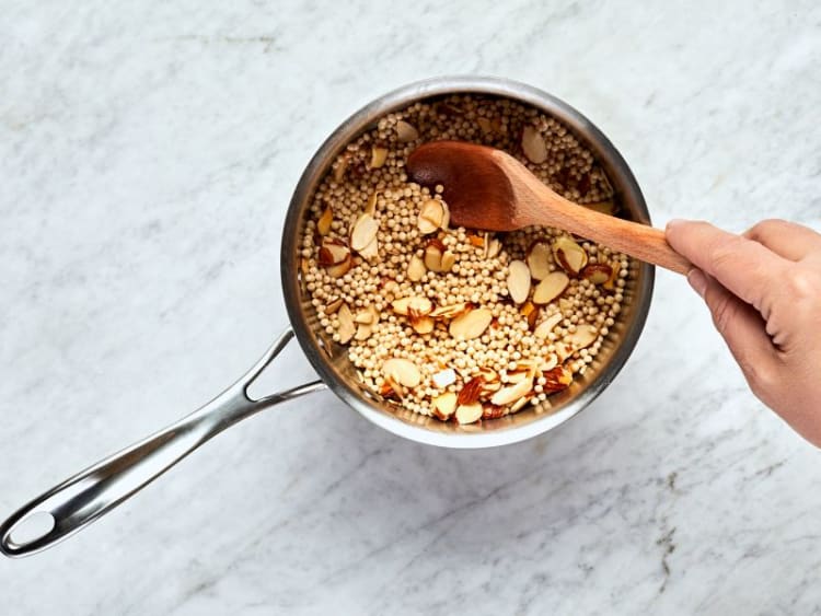 Make Almond Couscous