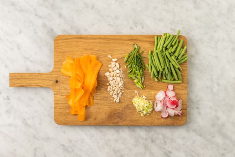 Preparare gli ingredienti