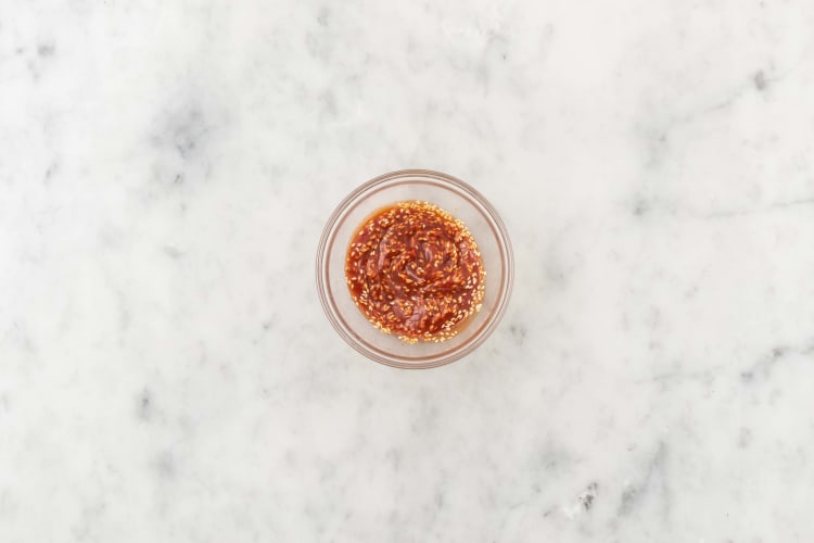 Préparer la sauce Kimchi