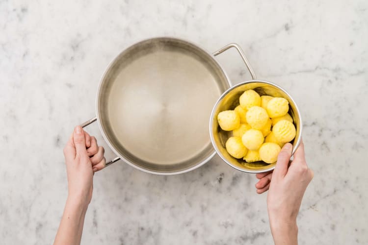 Klöße kochen