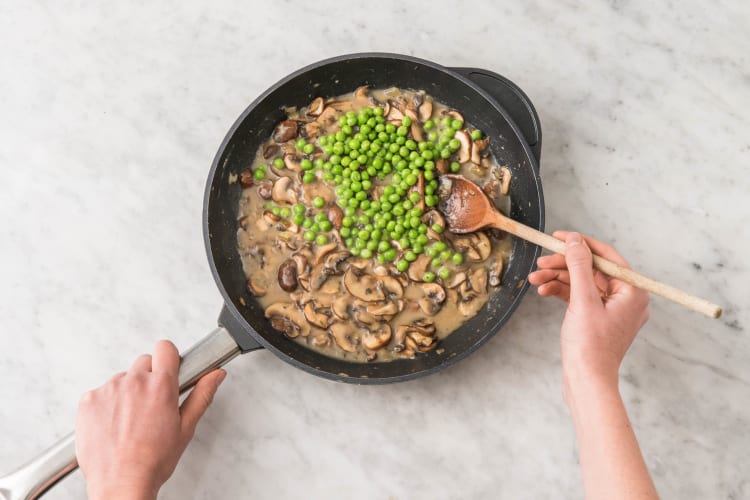 Préparer la sauce aux champignons