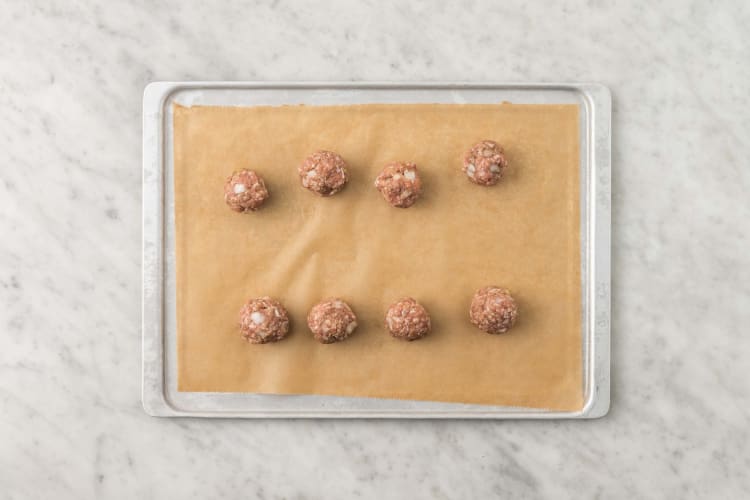 Form and bake meatballs