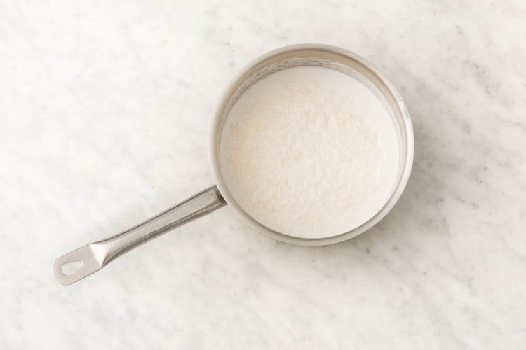 Cuire le riz au lait de coco