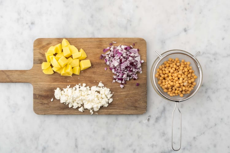 Preparare gli ingredienti