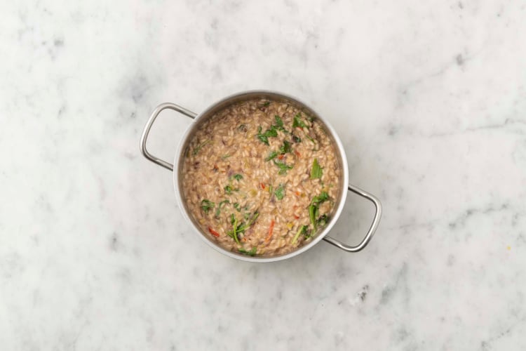 Apprêter le risotto