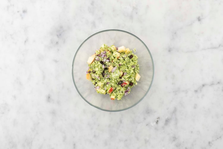 Préparer la salade