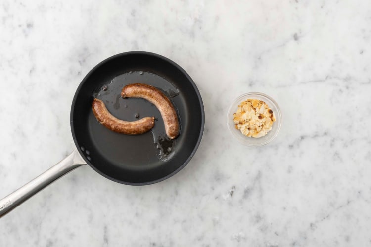 Cuire la saucisse