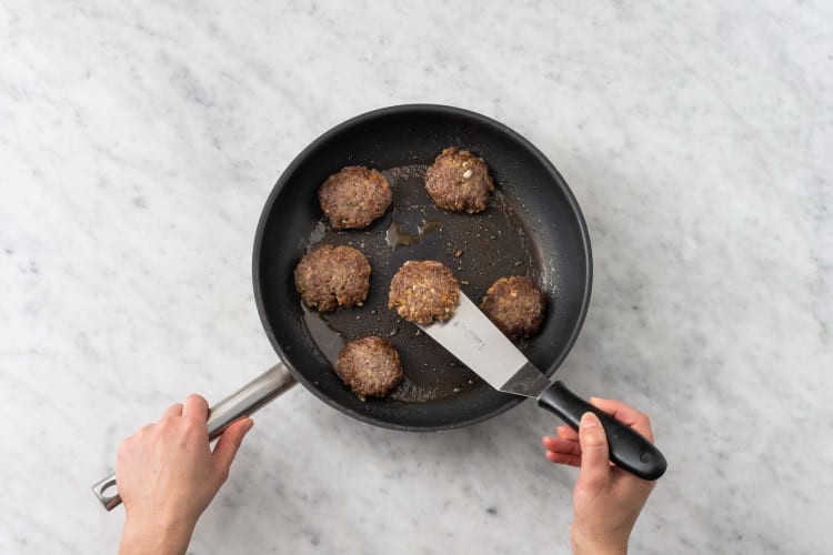 Pan-fry patties