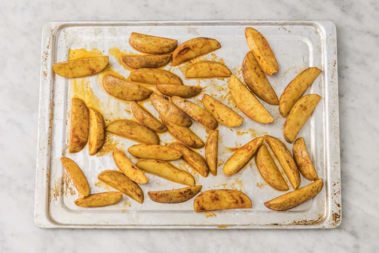 Roast the Paprika Wedges