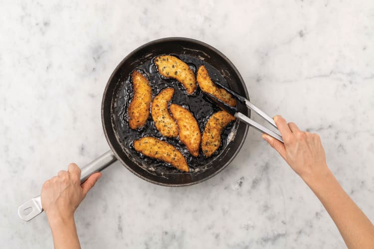 Crumbed Garlic & Herb Chicken Tenders Recipe HelloFresh