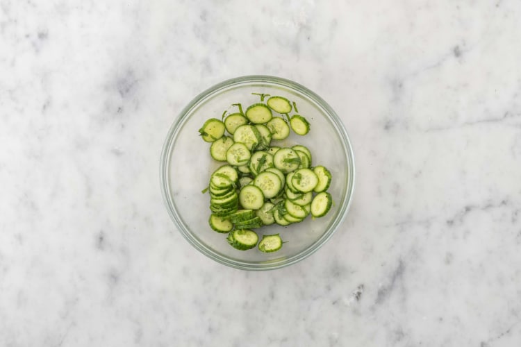 Préparer la salade