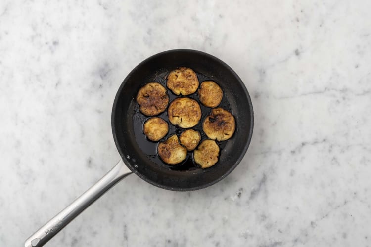 Cuire l'aubergine