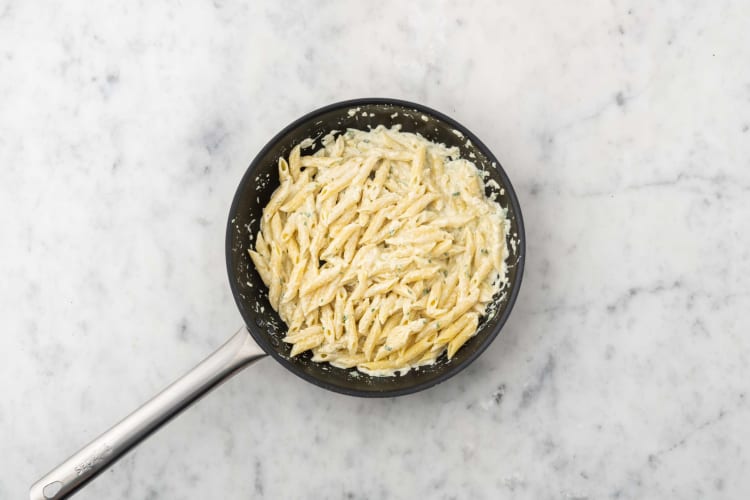 Pasta vollenden