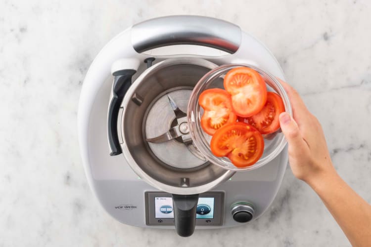 Für die Tomaten