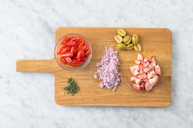 Preparare gli ingredienti