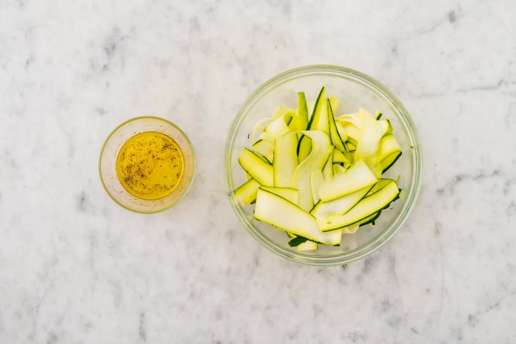 Courgette Ribbon Time