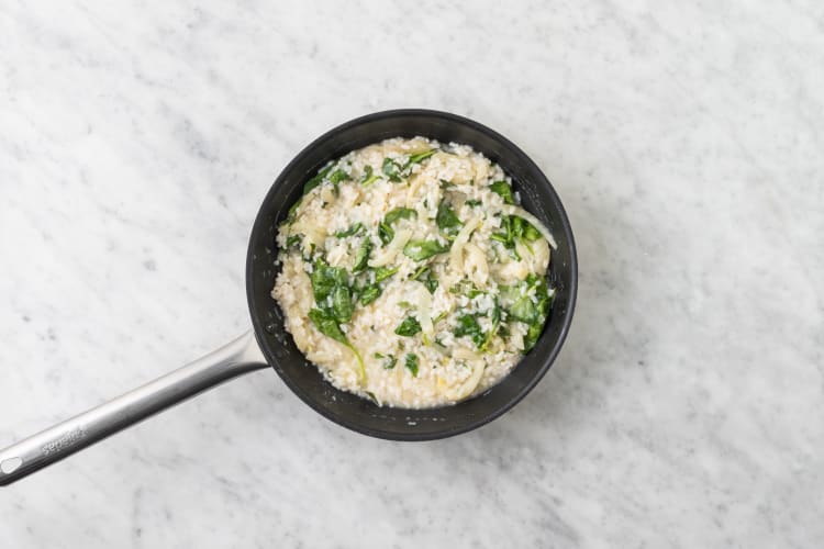 Risotto afmaken