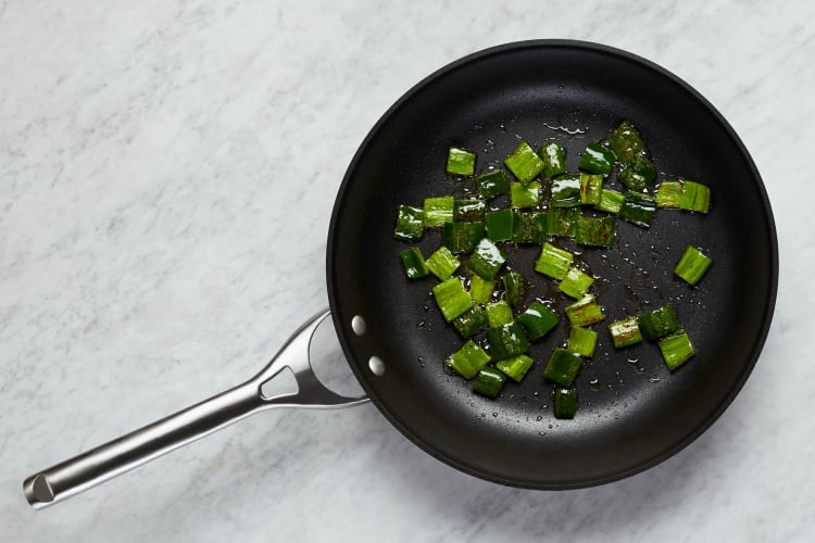 Cook Green Pepper