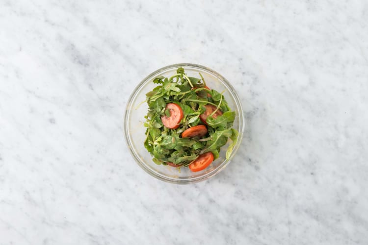 Préparer la salade