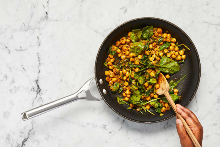 Cook Chickpeas & Veggies