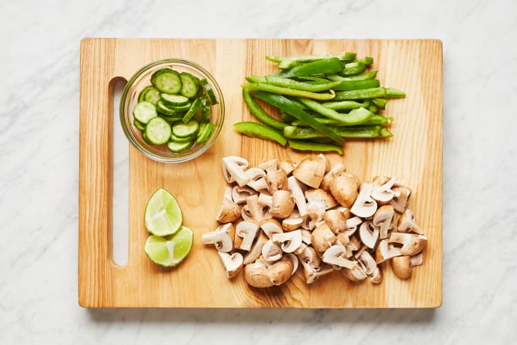 Prep & Marinate Cucumber