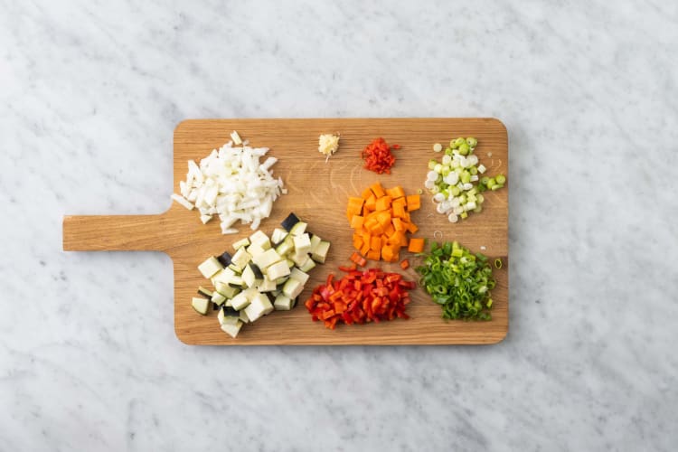 Couper les légumes 