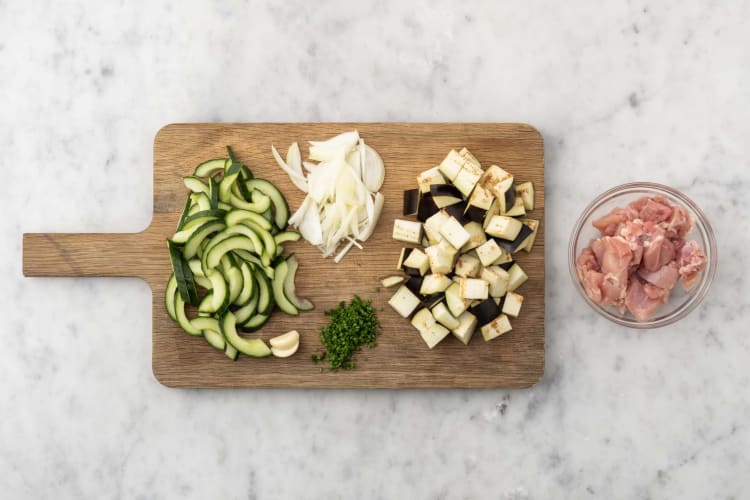 Preparare gli ingredienti