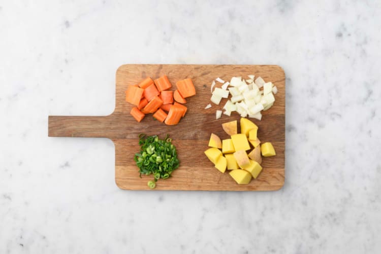 Hake and Carrot Chowder Recipe HelloFresh