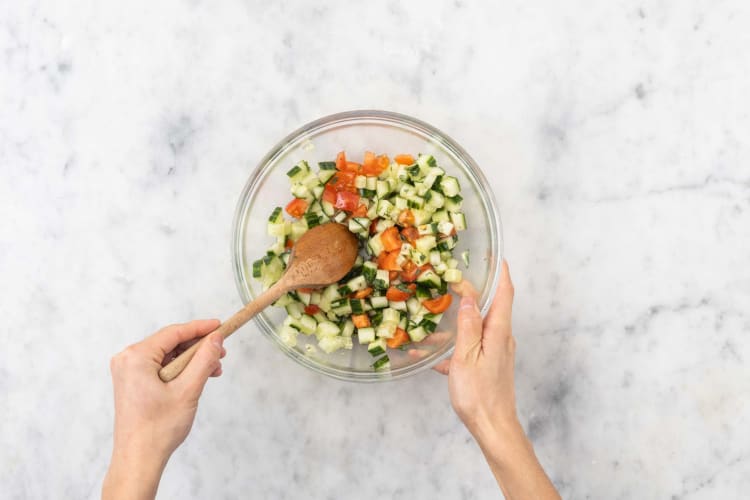 Salade maken