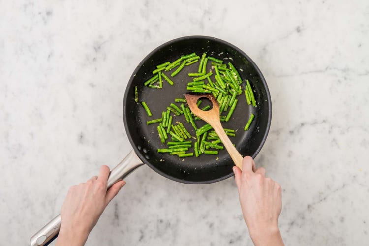 Stir-Fry the Tenderstem Broccoli