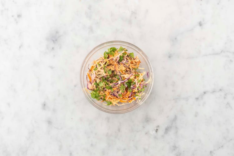 Make the Sambal Slaw