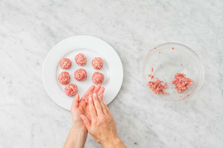 Für die Fleischbällchen