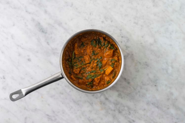 Add the Spinach