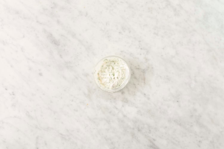 Bland bearnaise-aioli
