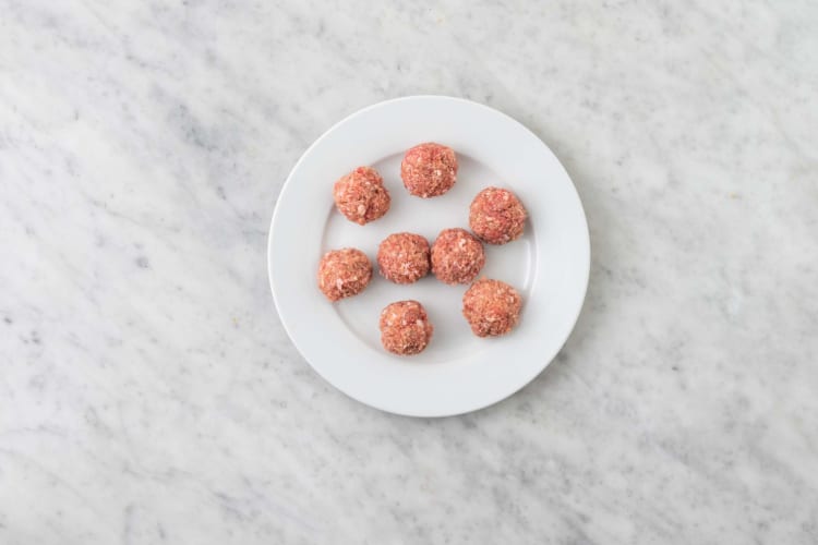 Make and bake meatballs