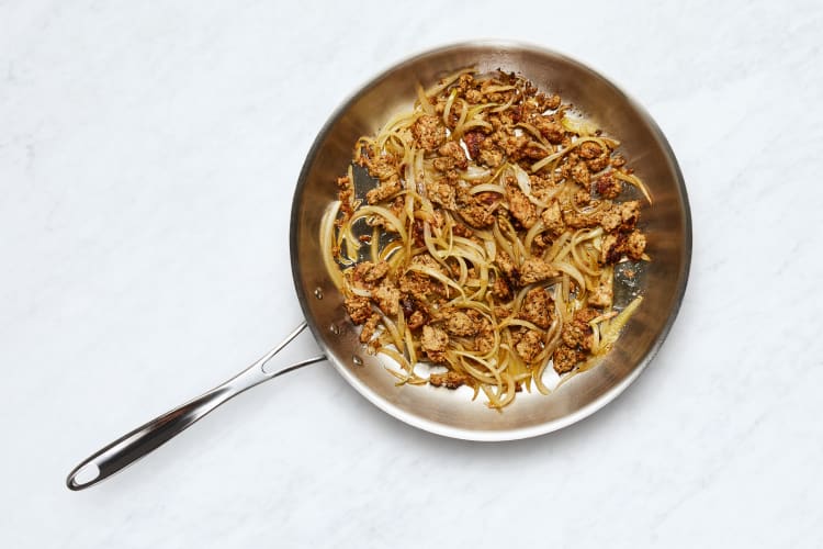 Cook Onion & Sausage
