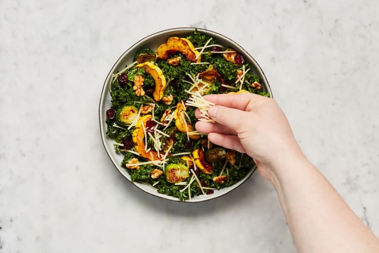 Fall Harvest Kale Salad Recipe