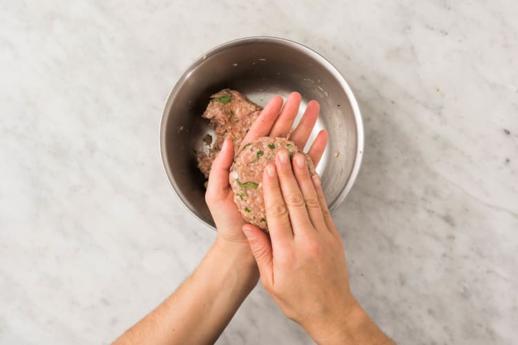 Préparer les galettes