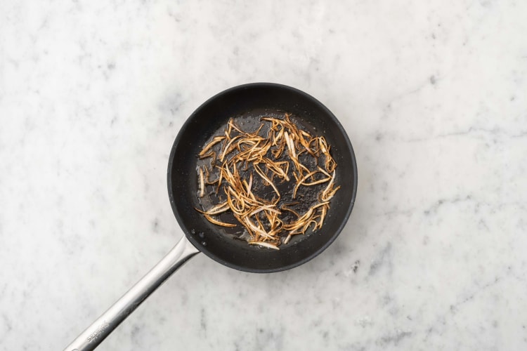 Make the Crispy Shallots