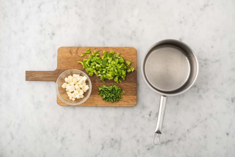 Preparare gli ingredienti