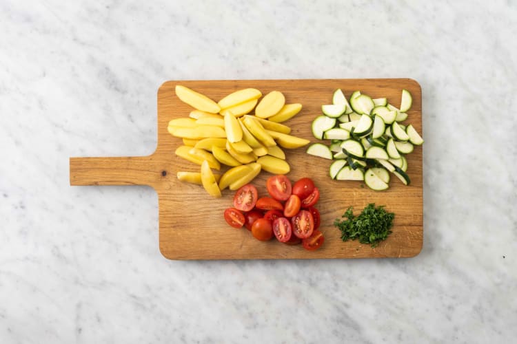 Preparare gli ingredienti