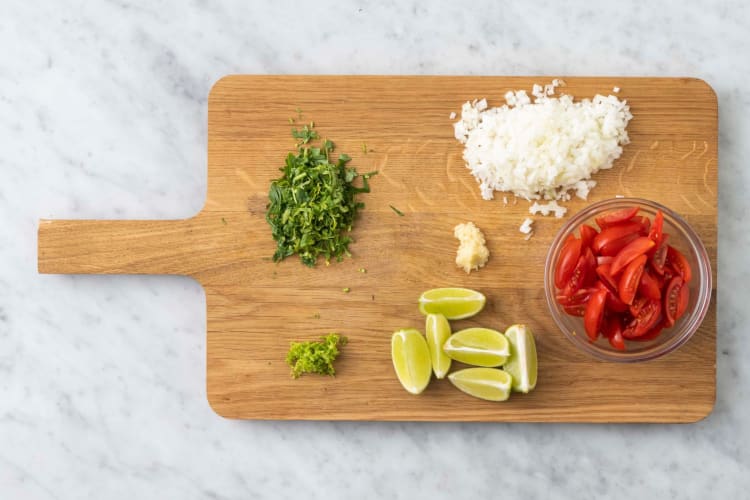 Preparare gli ingredienti