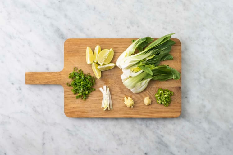 Tagliare gli ingredienti