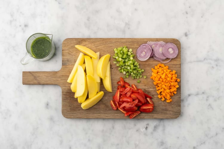 Preparare gli ingredienti