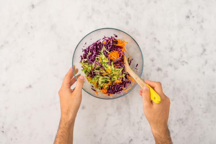 Préparer la salade