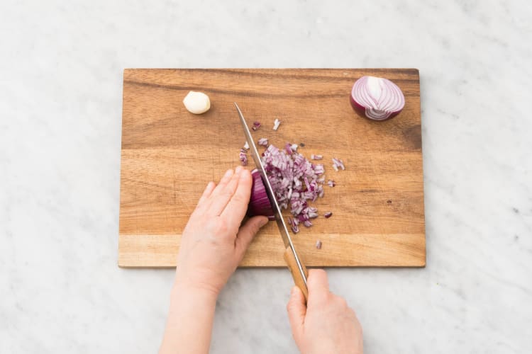 Prepara los ingredientes